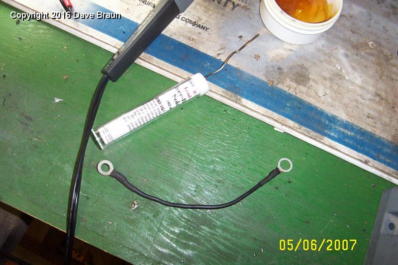 MGTD15470/Engine XPAG TD2 15613/Installation/Distributer Ground wire